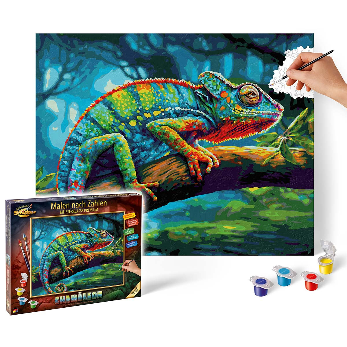 Schipper Chameleon Paint by Number Kit