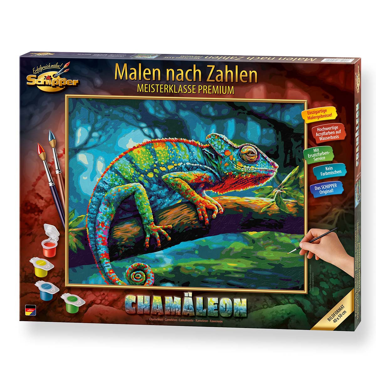 Schipper Chameleon Paint by Number Kit