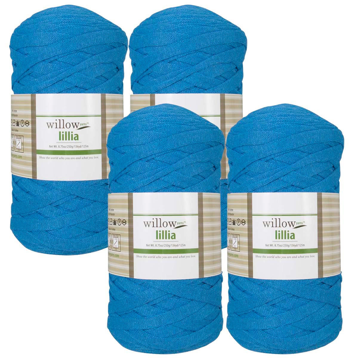 Willow Yarns LilliaBag of 4 Yarn Pack