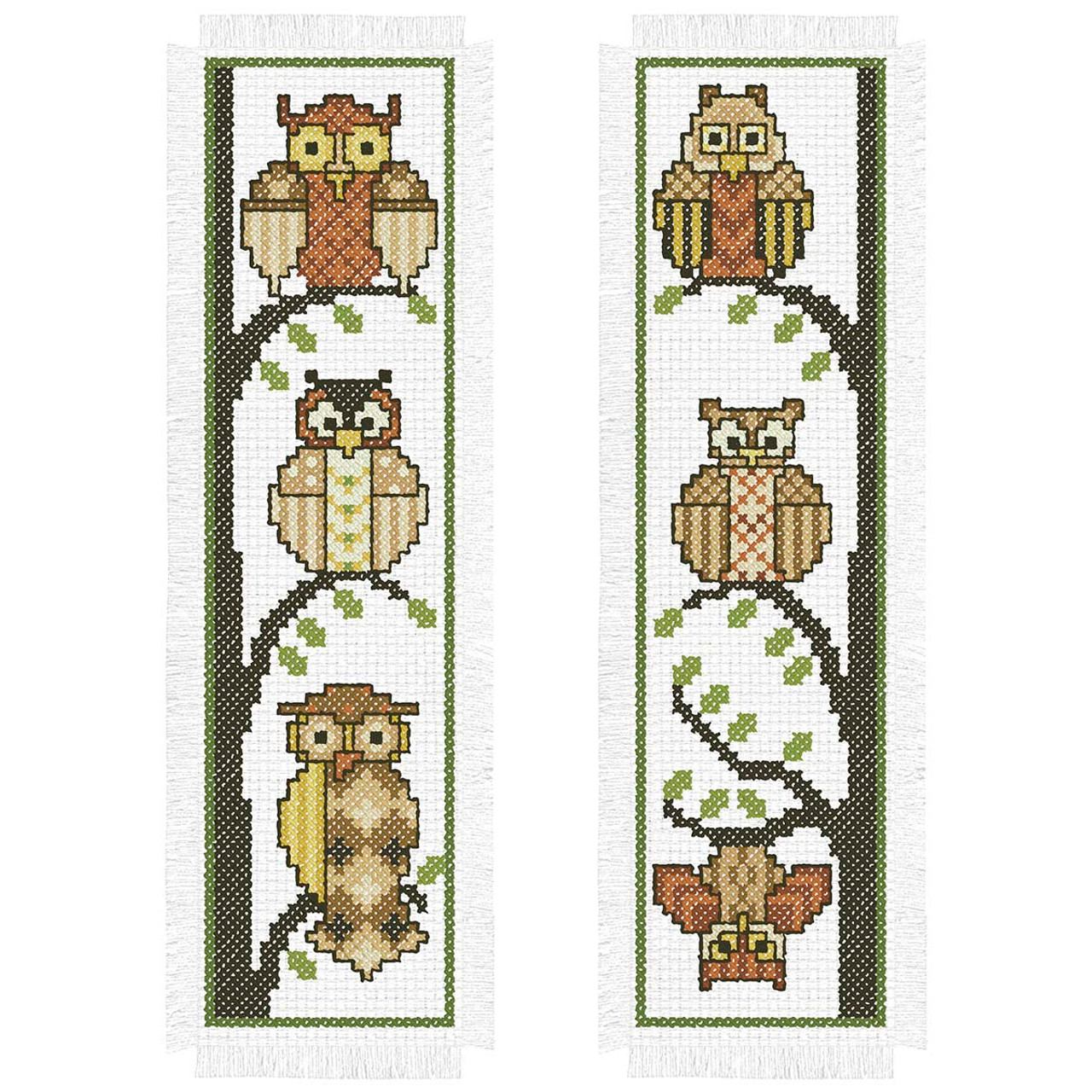 Herrschners Owl Bookmarks Counted Cross-Stitch Free Download Herrschners Owl Bookmarks Counted Cross-Stitch Free Download