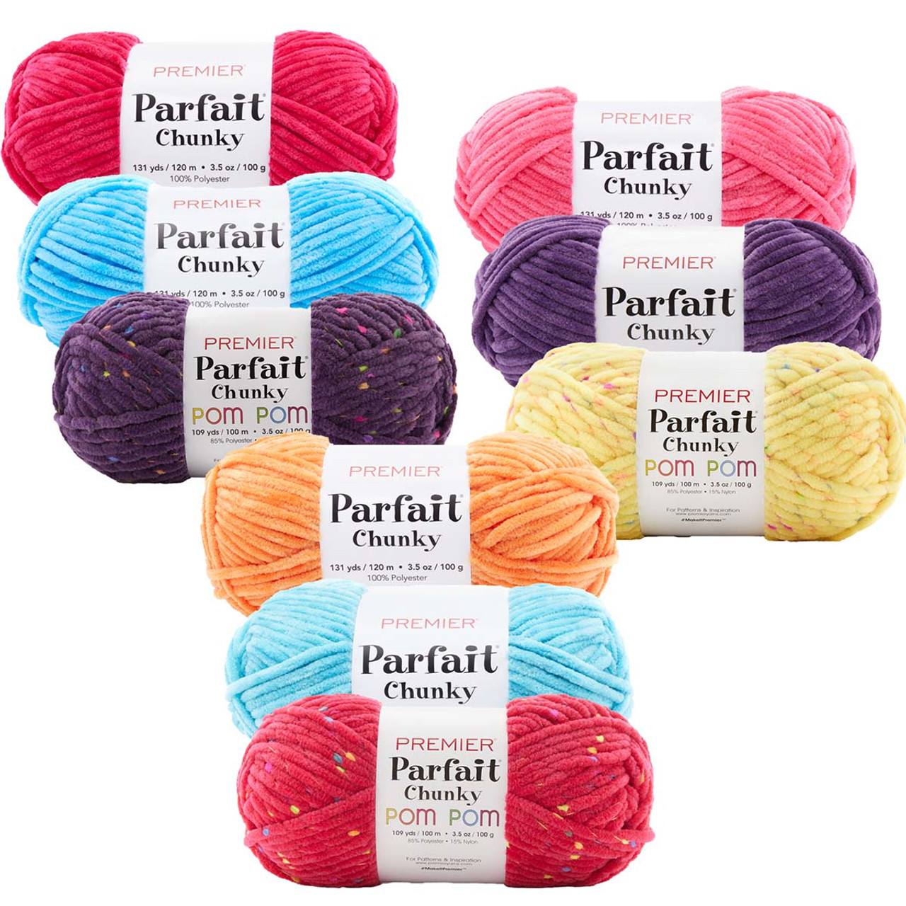 Premier Chunky Pom Pom Yarn Pack - Main Image