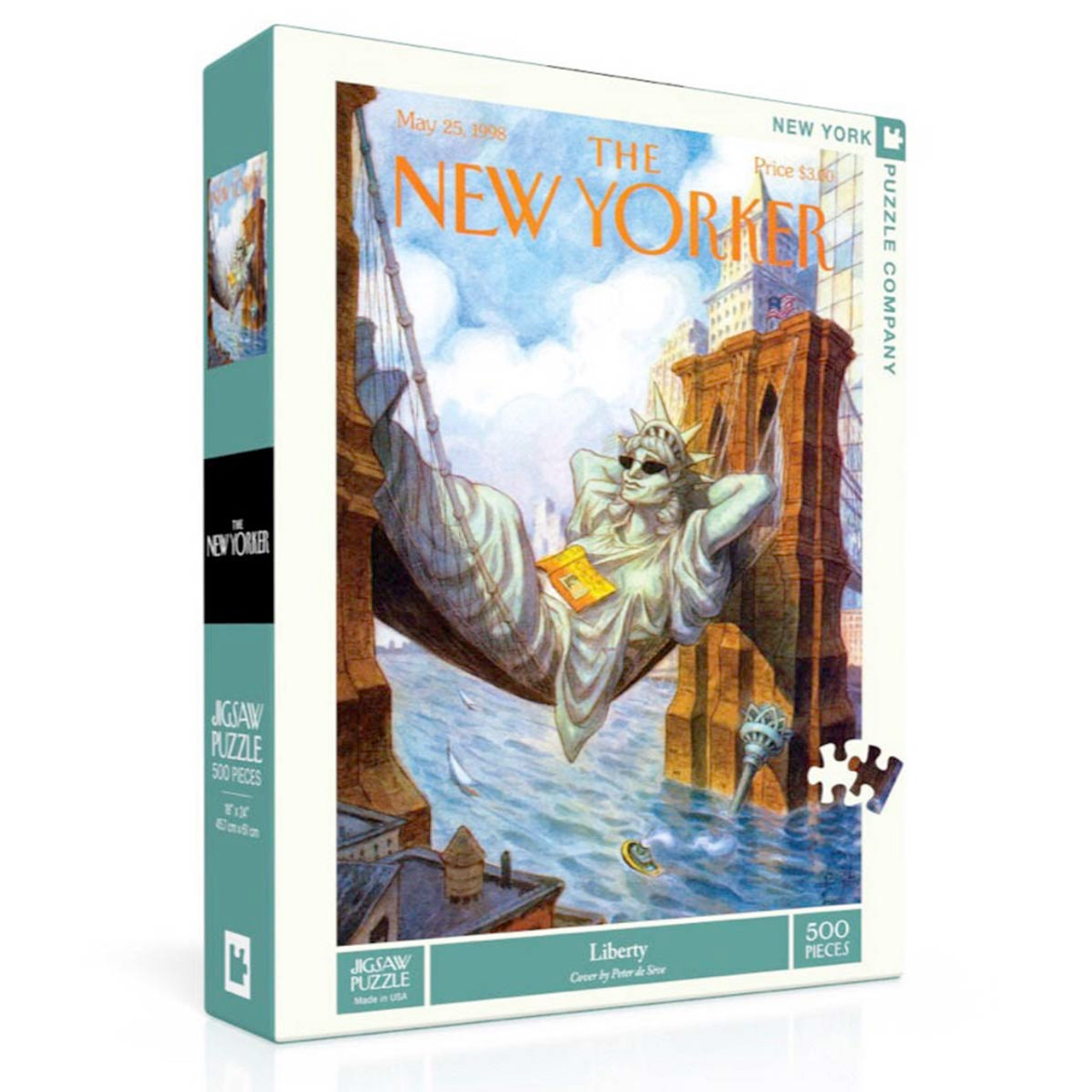 New York Puzzle Company Lady Liberty Jigsaw Puzzle