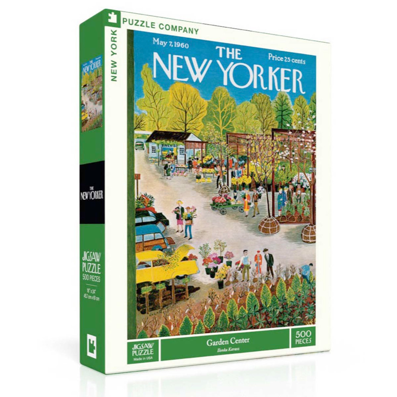 New York Puzzle Company Garden Center Jigsaw Puzzle