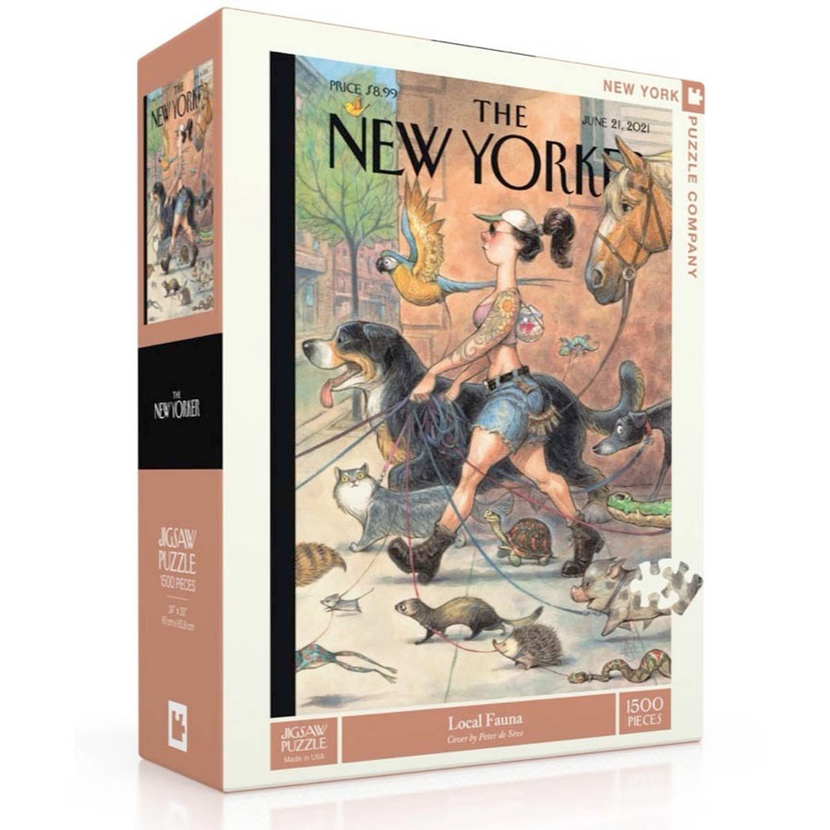 New York Puzzle Company Local Fauna Jigsaw Puzzle