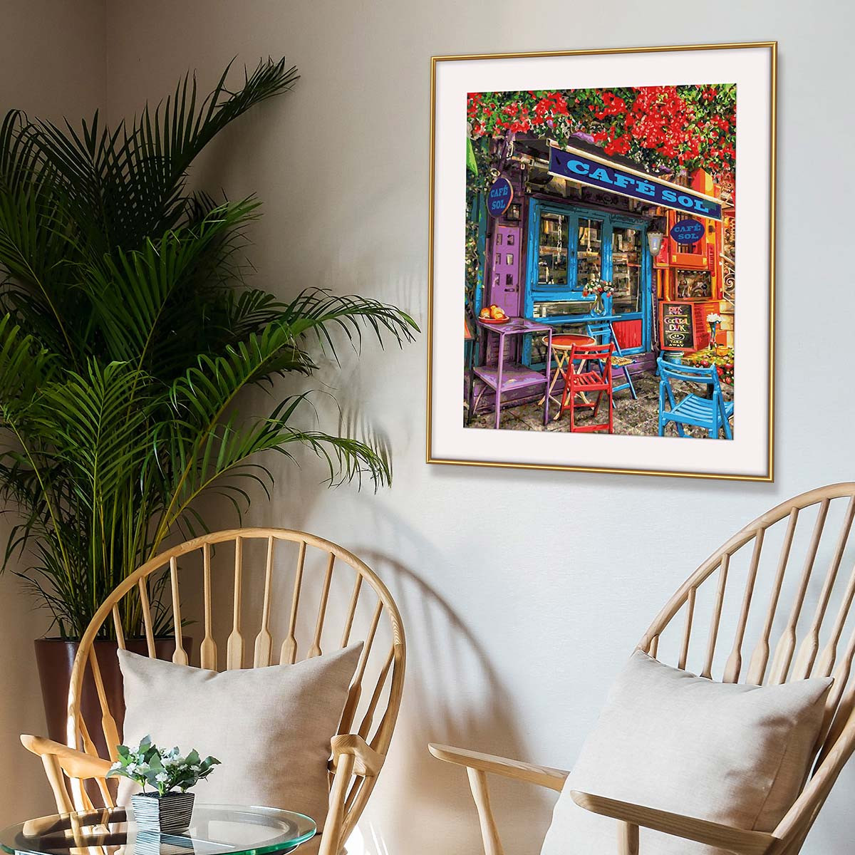 Schipper Colorful Cafe Paint by Number Kit