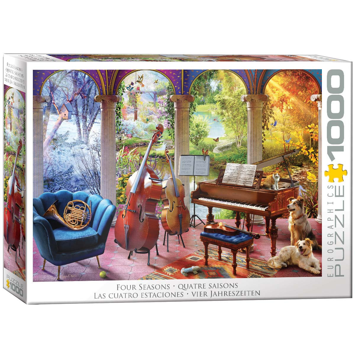 Eurographics The Four Seasons of Music Jigsaw Puzzle