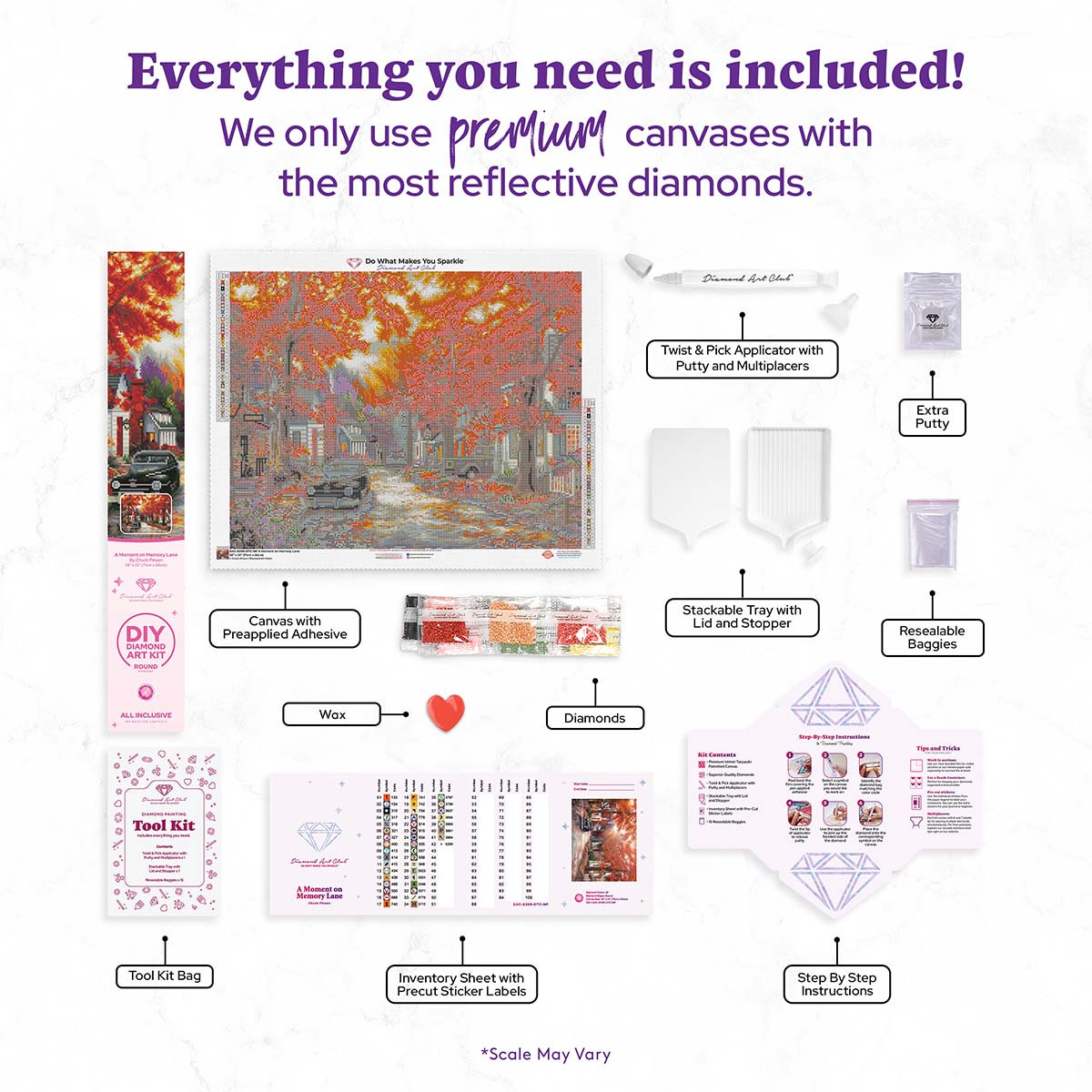 Diamond Art Club A Moment on Memory Lane Diamond Painting