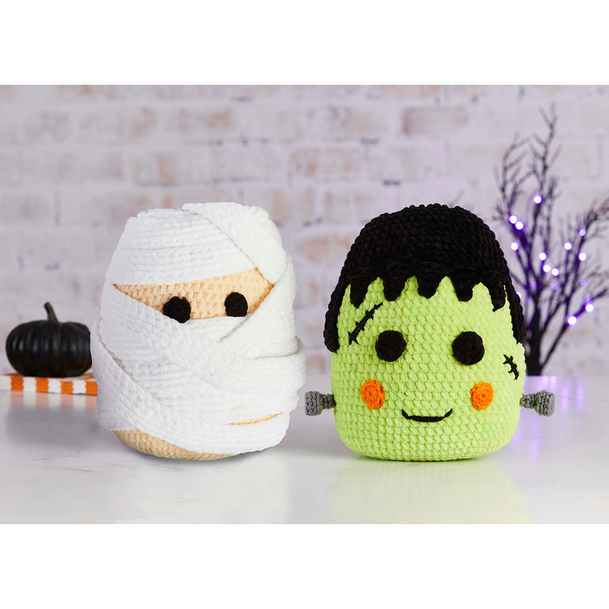Soho Monster Mash Plush Pillows Crochet Kit Soho Monster Mash Plush Pillows Crochet Kit