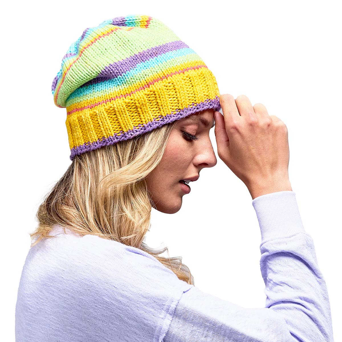 Crochet Beanie Beanie With Strings Called Sunflower Crochet Cat