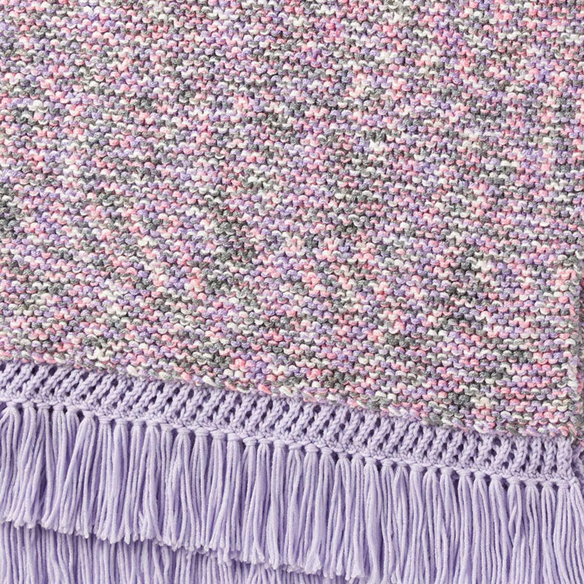 Caron Trimmed With Love Blanket Knit Kit