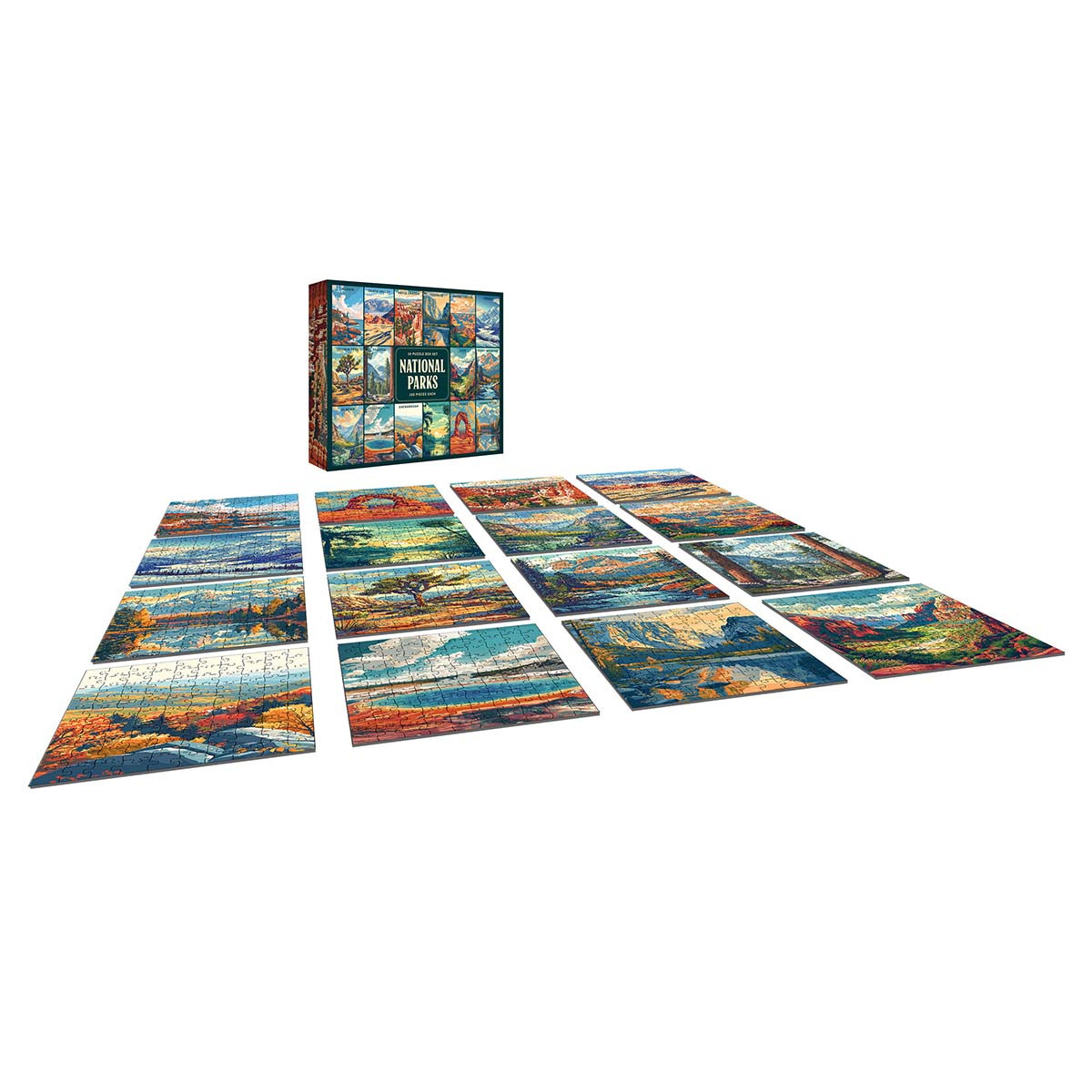Rose Art National Parks Box Set Jigsaw Puzzle