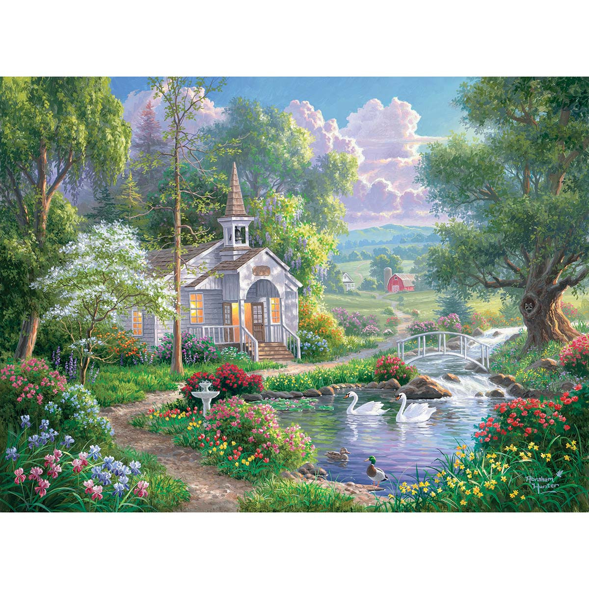 Diamond Art Club Joyful Chapel Diamond Painting