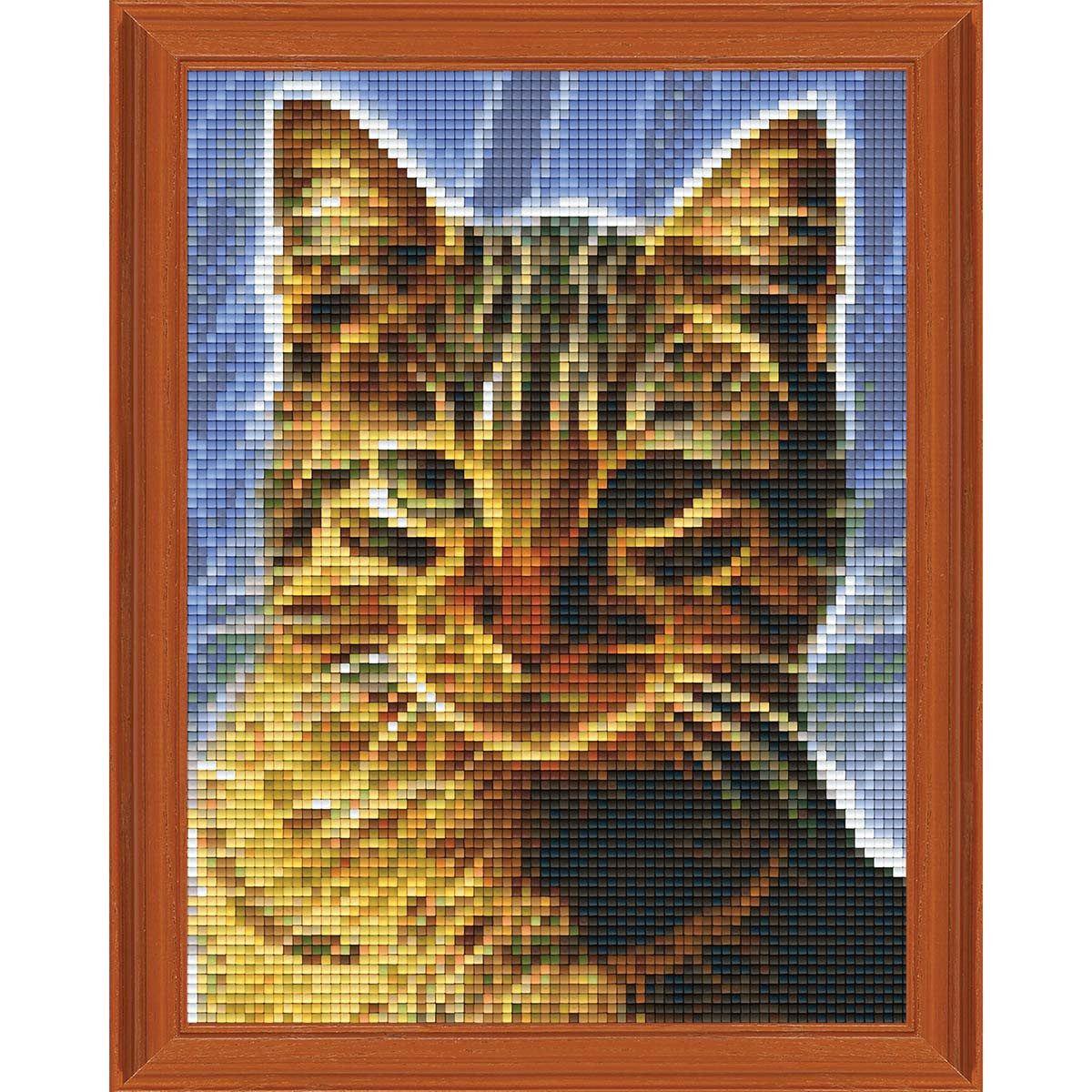 PixelHobby Cat Fractal Kit & Frame Mosaic Art Kit