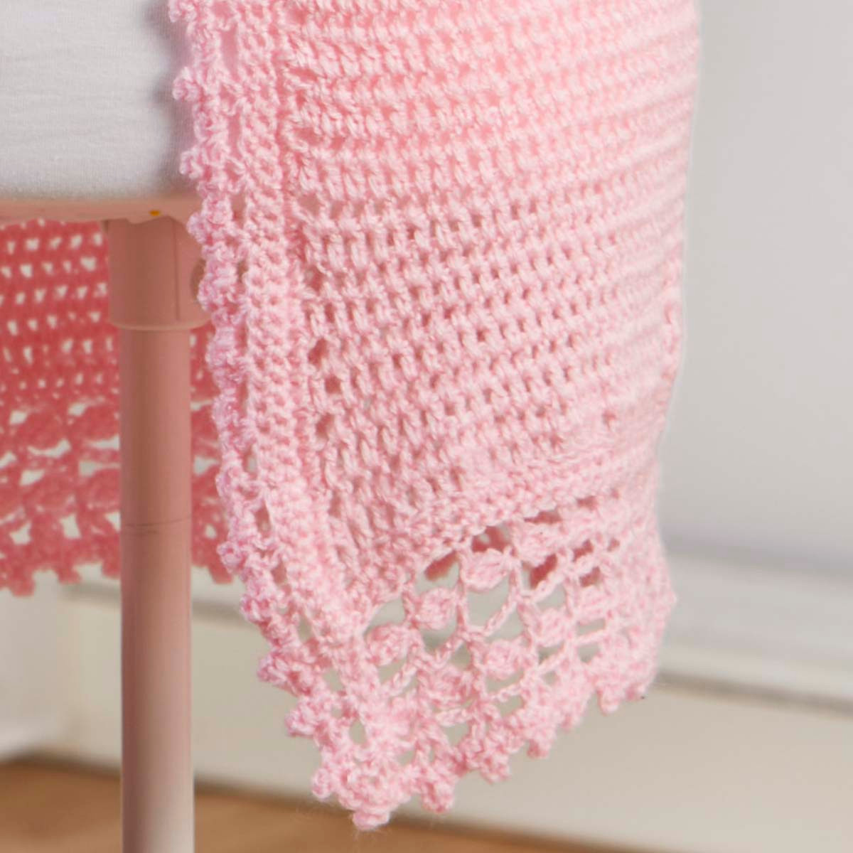 Herrschners Petal Lace Cardigan Crochet Kit