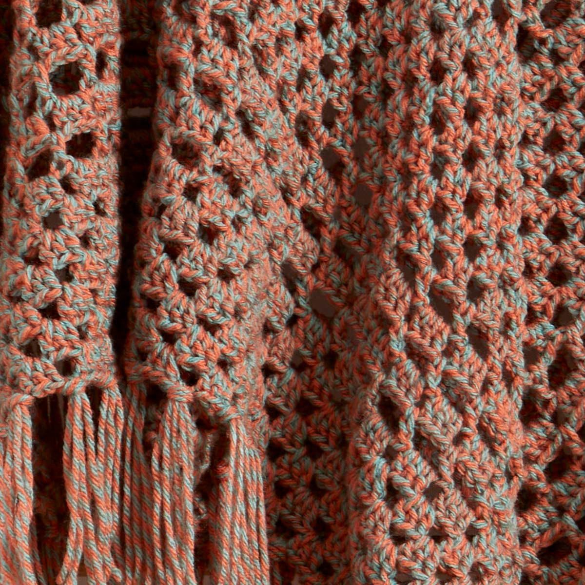 Herrschners Twisted Breeze Poncho Crochet Kit