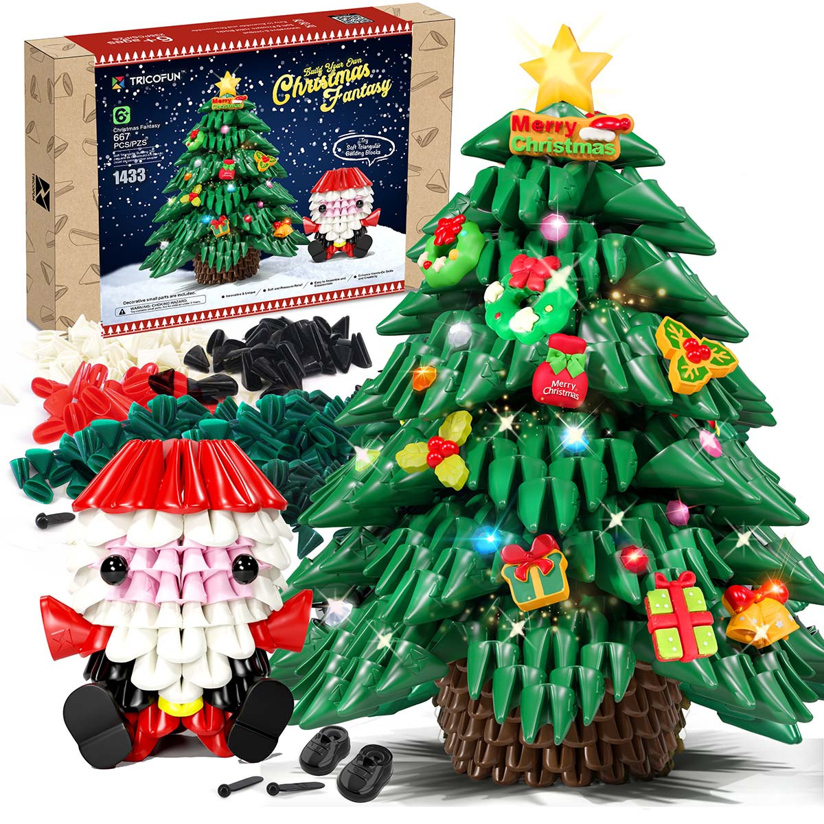 TRICOFUN Christmas Fantasy Building Kit Model