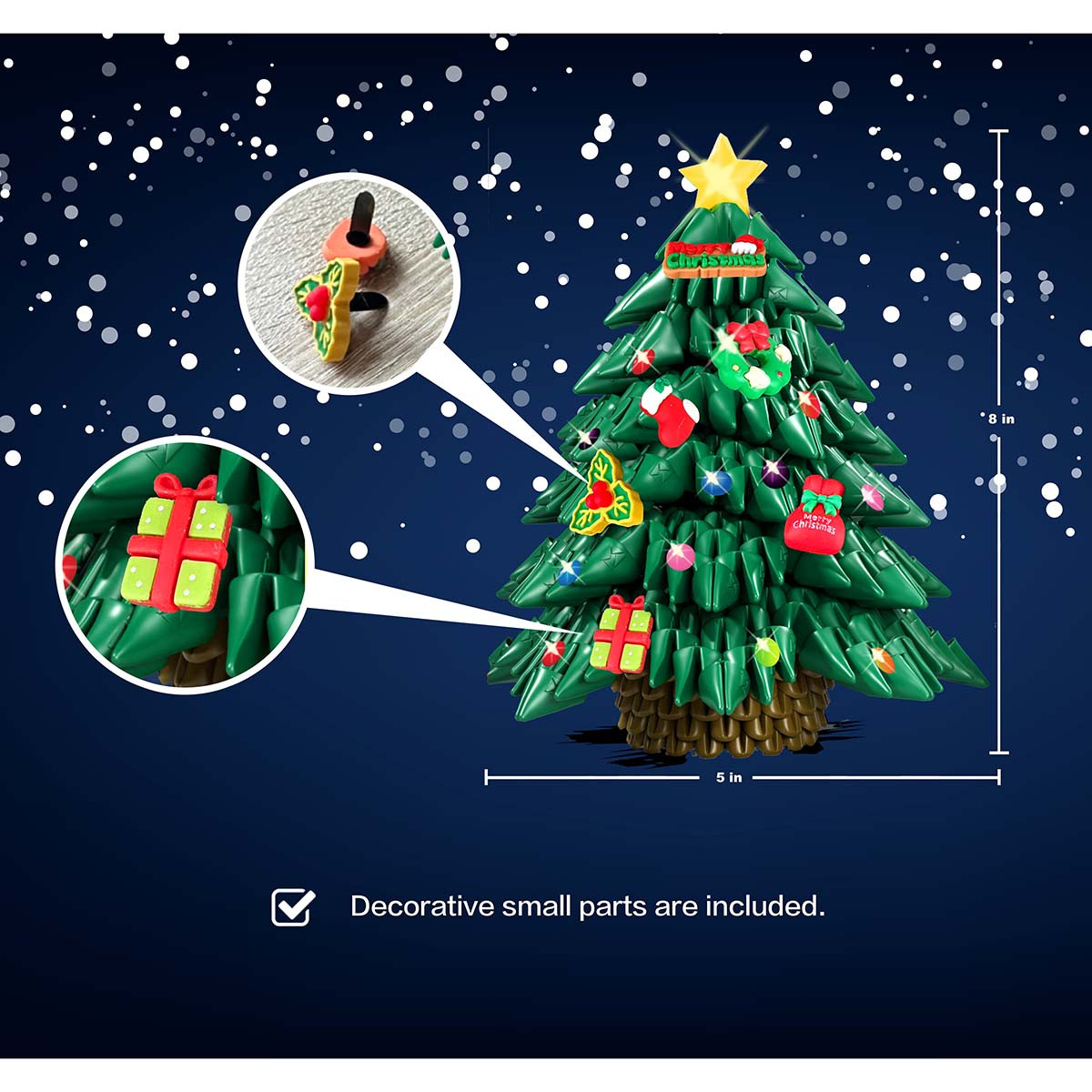 TRICOFUN Christmas Fantasy Building Kit Model