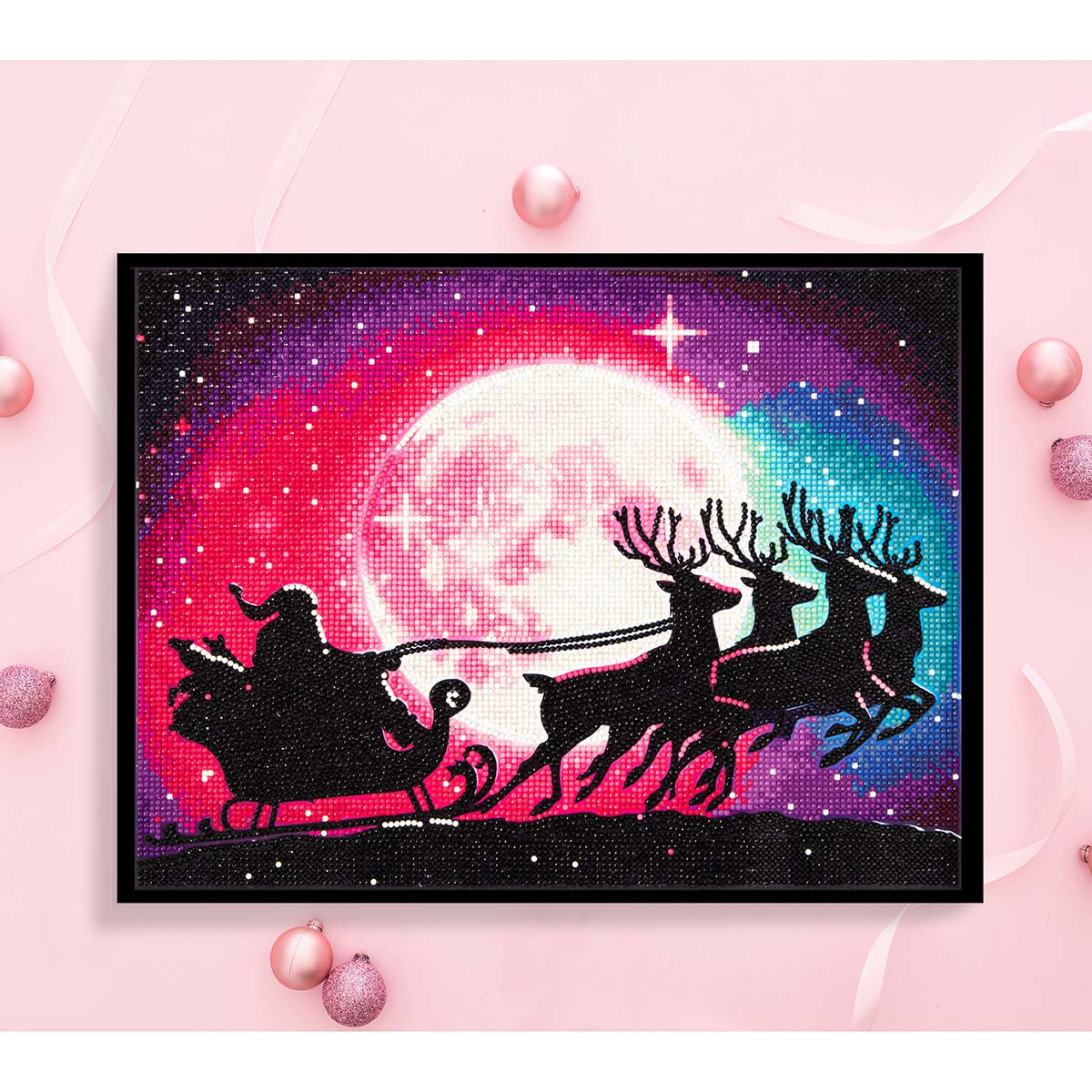 Diamond Dotz Santa's Sleigh Diamond Painting