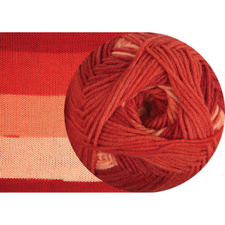 Herrschners Worsted 8 Gradience Yarn - Variant Image Coral Bouquet
