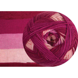 Herrschners Worsted 8 Gradience Yarn - Variant Image Fabulous Fuchsia
