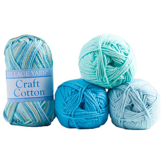 Village Yarn Craft Cotton Value Packs-Bag of 4 - Variant Image Seaside