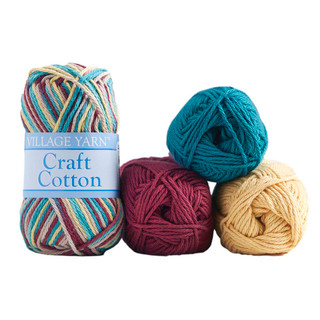 Village Yarn Craft Cotton Value Packs-Bag of 4 - Variant Image Moroccan