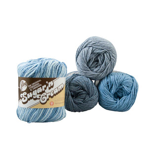 Lily Sugar 'n Cream Yarn Pack - Variant Image Faded Denim