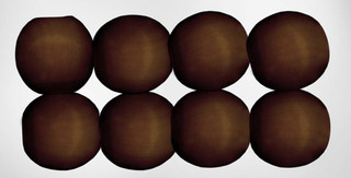 Pepperell Crafts 20mm Round Wood Bead - Variant Image Walnut