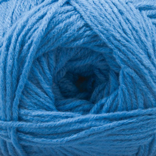 Herrschners Shells & Lace Throw - Variant Image China Blue