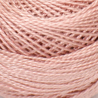 DMC #12 Perle Cotton Balls, Size 12 Needlework Thread - Variant Image Very Lt. Shell Pink
