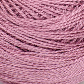 DMC #12 Perle Cotton Balls, Size 12 Needlework Thread - Variant Image Med. Antique Mauve