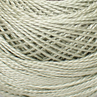 DMC #12 Perle Cotton Balls, Size 12 Needlework Thread - Variant Image Very Lt. Fern Green