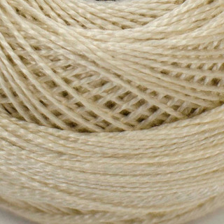 DMC #12 Perle Cotton Balls, Size 12 Needlework Thread - Variant Image Cream