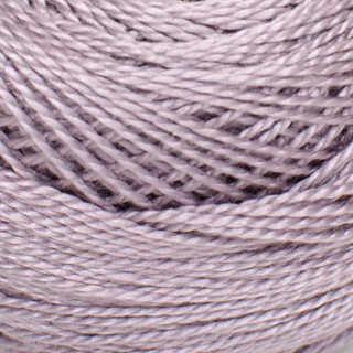 DMC #12 Perle Cotton Balls, Size 12 Needlework Thread - Variant Image Lt. Antique Violet