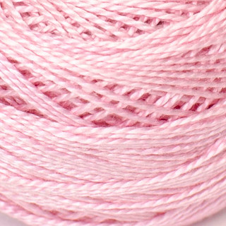 DMC #12 Perle Cotton Balls, Size 12 Needlework Thread - Variant Image Lt. Mauve