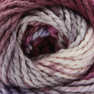 Red Heart Super Glow Yarn - Variant Image Berries & Cream