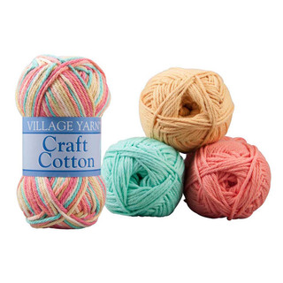 Village Yarn Craft Cotton Value Packs-Bag of 4 - Variant Image Fresh Flowers