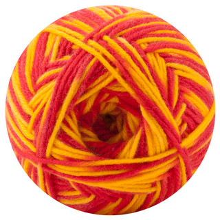 Herrschners Travel Blanket Crochet Afghan Kit - Variant Image Crimson/Gold