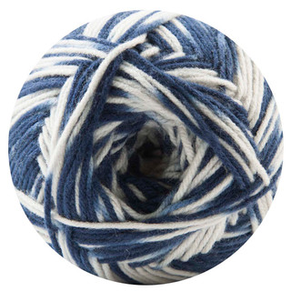 Herrschners Travel Blanket Crochet Afghan Kit - Variant Image Navy/Gray