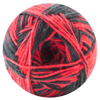 Herrschners Travel Blanket Crochet Afghan Kit - Variant Image Red/Black