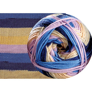Herrschners Evolutions Crochet Afghan Kit - Variant Image Seashell