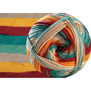 Herrschners Evolutions Crochet Afghan Kit - Variant Image Moroccan