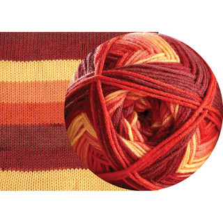 Herrschners Evolutions Crochet Afghan Kit - Variant Image Fiery Canyons