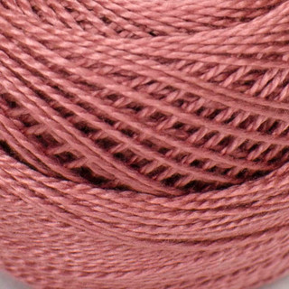 DMC #12 Perle Cotton Balls, Size 12 Needlework Thread - Variant Image Lt. Shell Pink