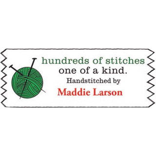 Herrschners Roll of 20 Personalized Labels - Variant Image Hundreds of Stitches