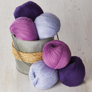 Meadow Sampler Packs Yarn Pack - Variant Image Purples