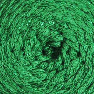Herrschners Macrame Sparkle Yarn - Variant Image Emerald