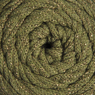 Herrschners Macrame Sparkle Yarn - Variant Image Cedar