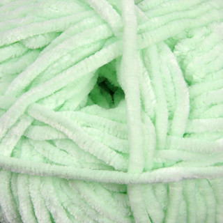 Herrschners Baby Velvet Yarn - Variant Image Light Mint