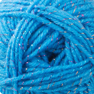 Department 71 Holiday Lights Yarn - Variant Image Turquoise